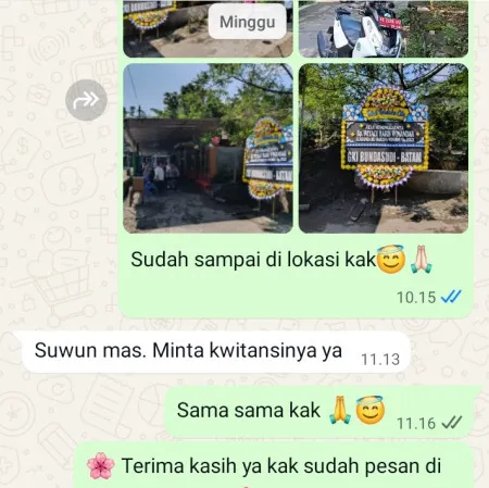 Pengiriman Papan Bunga Duka Tambi Lor Sliyeg