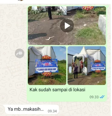 Pengiriman Karangan Bunga Tambi Lor Sliyeg