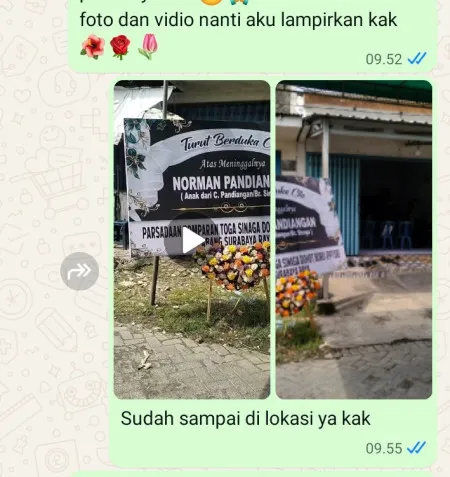 Pengiriman Karangan Bunga Tambi Lor Sliyeg
